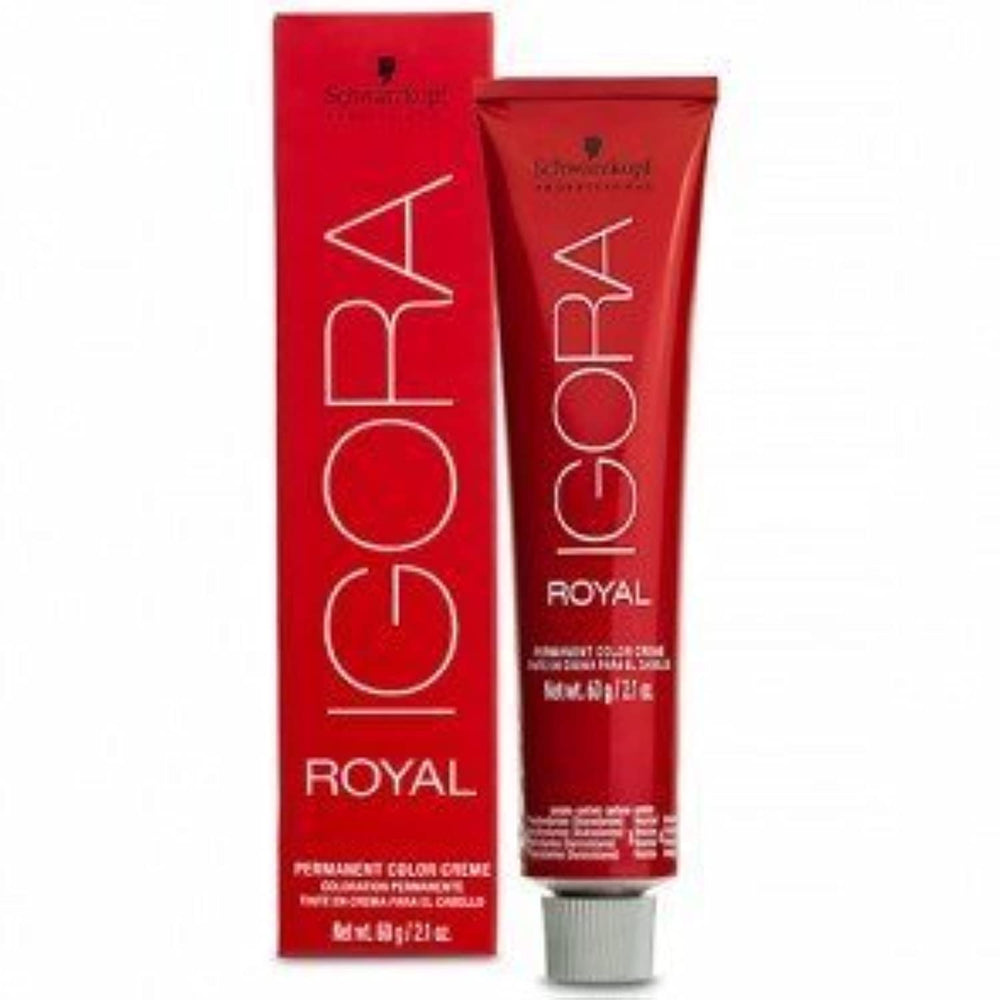 Schwarzkopf IGORA ROYAL 3-0 dark brown box for reliable gray coverage.