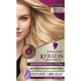 Schwarzkopf Keratin Blonde color cream for professional at-home lift and even blonde shade