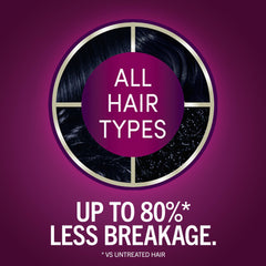 Schwarzkopf Keratin Color developer bottle for precise color mixing.