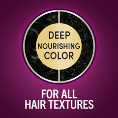 Schwarzkopf Keratin Color developer bottle for even root-to-tip color application.