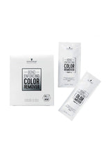 Schwarzkopf Professional Bond Enforcing Color Remover application by stylist for fast color correction.