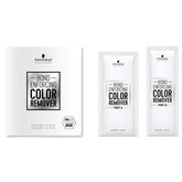 Schwarzkopf Professional Bond Enforcing Color Remover packaging highlights FibreBond protection during color removal.
