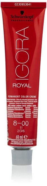 Schwarzkopf ROYAL IGORA 8-00 bottle pour enables precise, even application for full coverage