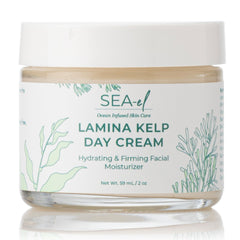 Sea-El Lamina Day Cream tube packaging showcases natural ingredients.