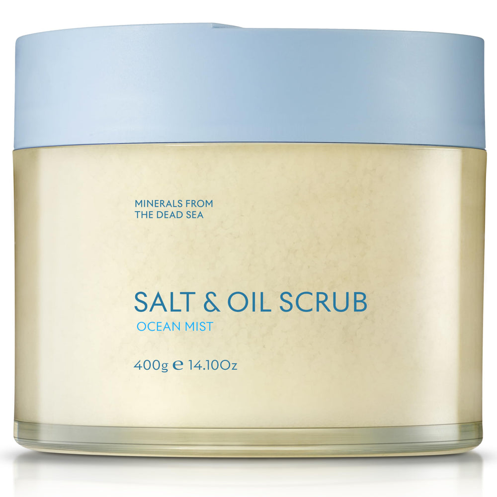 SEACRET Minerals Body Scrub Ocean Mist packaging hints at spa-like exfoliation
