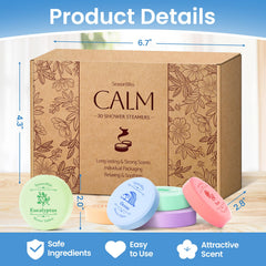 SeasonBliss six-scents assortment for mood-matching shower rituals
