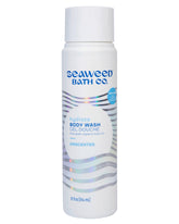 The Seaweed Bath Co. Hydrate Unscented bottle supports fragrance-free cleansing.