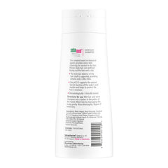 SEBAMED Everyday Shampoo lather foam demonstrates soap-free cleansing for balanced moisture.