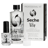 Seche Vite top coat clear bottle with quick-dry manicure gloss