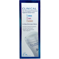 Secret Clinical Strength Invisible Solid odor-fighting capsules absorb odor all day.