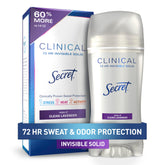 Secret Clinical Strength Women invisible solid leaves no white marks on clothing