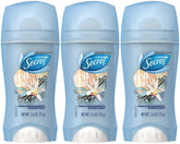 Secret Scent Expressions Va Va Vanilla pack-3 invisible solid for all-day odor protection.
