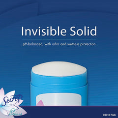 Secret Wide Solid Pwdr Fresh packaging highlights value and long-lasting protection.