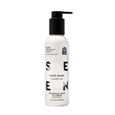SEEN Face Wash fragrance-free bottle ready for gentle cleansing on sensitive skin