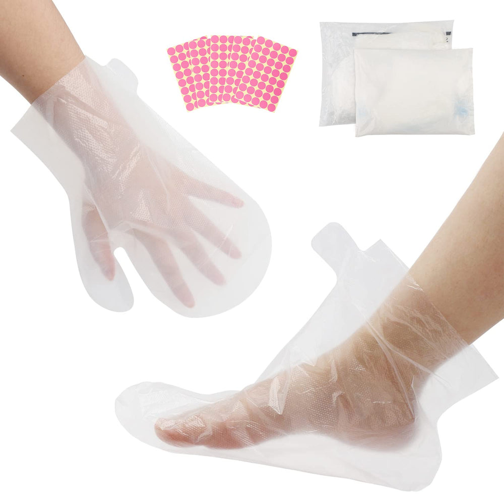 Segbeauty paraffin liners packaging shows a 200-count kit for at-home wax treatments.