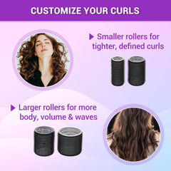 Selizo self-grip clips in-use secure rollers without damage