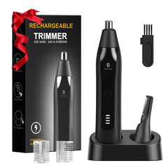Selouj ear and nose trimmer front view highlighting compact precision for quick grooming.