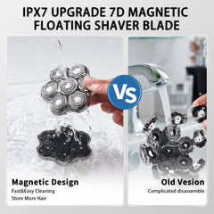 Seminhoof replacement head assembly enables easy one-piece mounting.