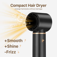 Sendowtek hot air styler round comb adds gentle shaping for volume.