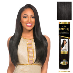 Sensationnel Empire Yaki weave closeup highlights tangle-free weaving for smoother daily wear