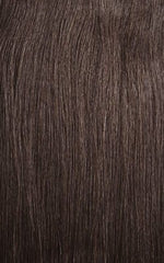 Sensationnel Instant Weave Half Wig demonstrates updo blending with your natural hair for seamless style.