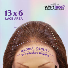 Sensationnel Latisha Lacefrontal hand-tied wig side-part shows realistic scalp and movement.