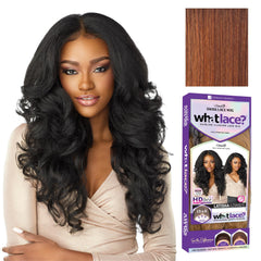 Sensationnel What Lace 13x6 frontals closeup lace detail for seamless parting and natural look.