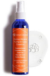 SeoulCeuticals essence toner bottle closeup for dewy hydration