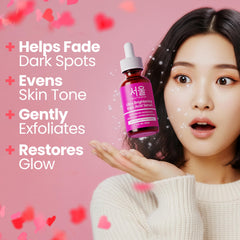 SeoulCeuticals Kojic Acid Serum label closeup highlighting active ingredients