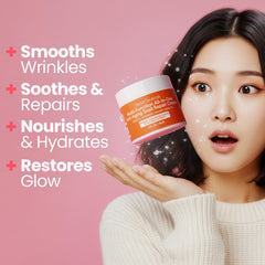 SeoulCeuticals snail mucin moisturizer jar open shows creamy texture for daily hydration.