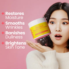 SeoulCeuticals turmeric cream label detail with clean packaging