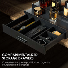 Sephyroth hidden storage space securely stores valuables discreetly