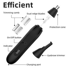 Setonia trimmer with low-noise operation for discreet grooming sessions.