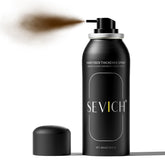 SEVICH Hair Fiber Spray bottle demonstrates quick thickening for fuller look