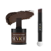 Sevich Hairline Powder compact case with brush enables quick on-the-go coverage