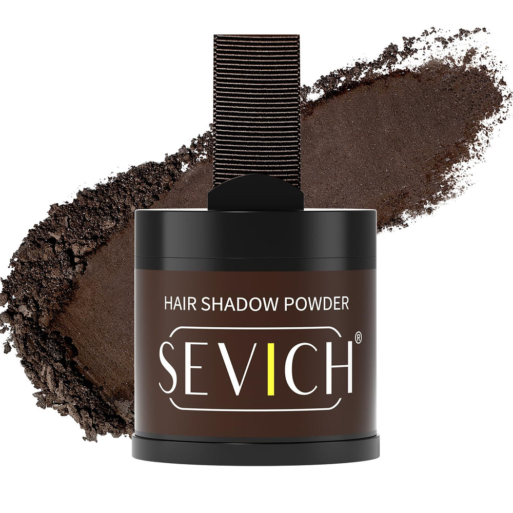 Sevich Hairline Powder packaging shows large 10g capacity for lasting touch-ups