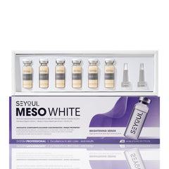 SEYOUL Meso White ampoules packshot for a clean daily brightening routine.
