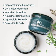 SH-RD Protein Cream packaging highlights rosemary and silk protein for nourishing conditioning.