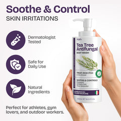 Shailee Tea Tree Oil peppermint-drench shows invigorating scent for a refreshing shower