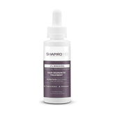 Shapiro MD Minoxidil 2% bottle ready for thinning hair application