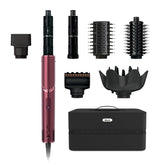 Shark FlexStyle Black Cherry dryer with powerful airflow for fast drying.