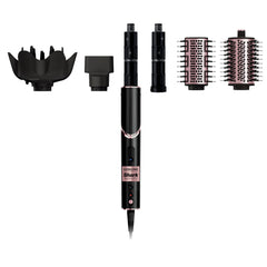 Shark FlexStyle dryer system shows portable, fast-drying power for on-the-go styling.