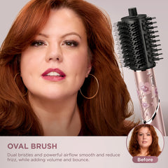 Shark FlexStyle volumize and smoothing attachment enables fast, frizz-free styling.