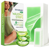 Sharmiz wax strips kit for body and face delivering salon-like smoothness at home