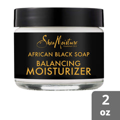 African Black Soap and Shea Butter jar emphasizing ethically sourced ingredients