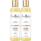 SheaMoisture Body Oil Daily Hydration 2-Pack packaging close-up shows fast-absorbing formula