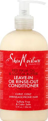 SheaMoisture curly hair co-wash application demonstrates daily curl stretch and manageability