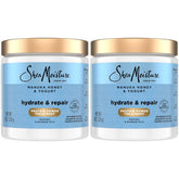 SheaMoisture Hair Mask 2-Pack packaging shows dual hydrating treatments.