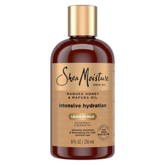 SheaMoisture Hydration Hair Milk bottle illustrates rich dry-hair hydration.