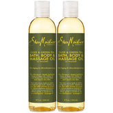 SheaMoisture Olive & Green Tea bath oil bottle for deep hydration